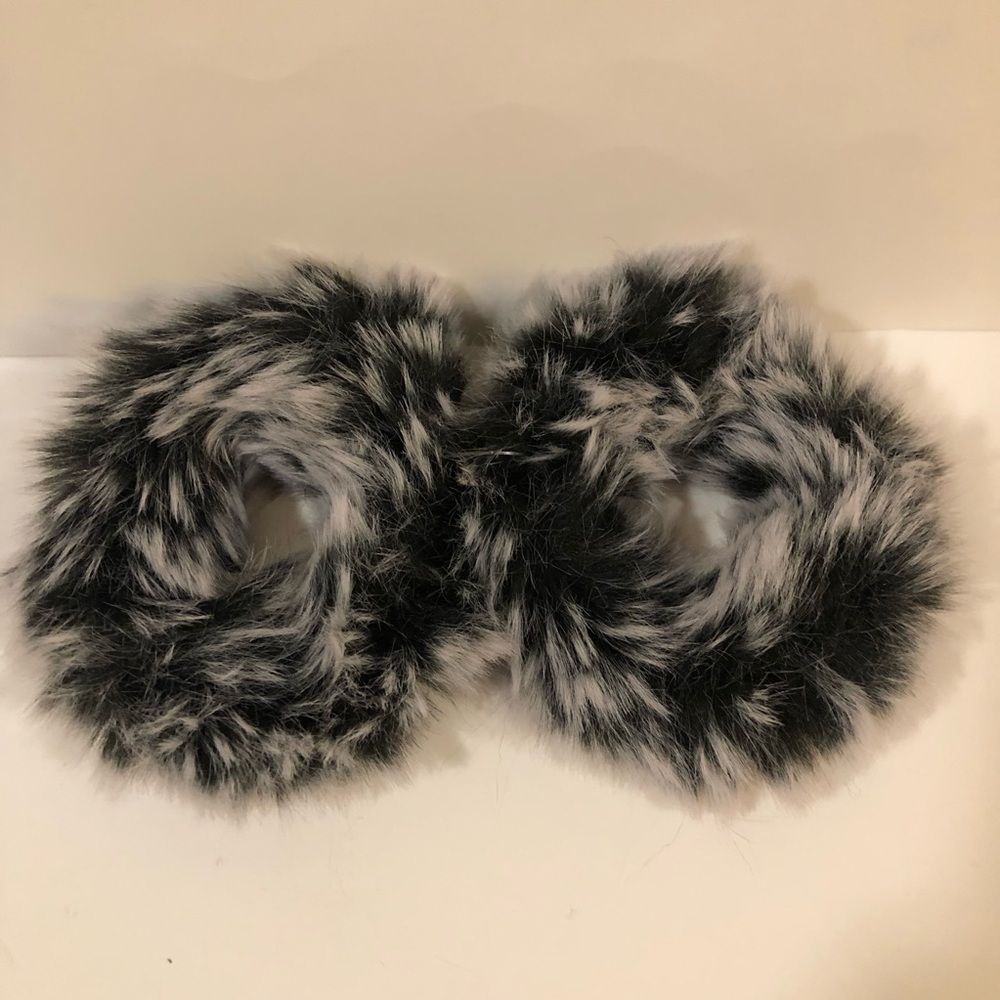 3/$20 Adorable Fluffy Hair Ties Set of 2 NWT